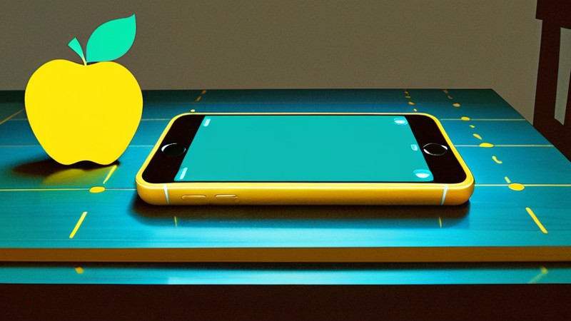 Die Maßband-App zeigt gelbe Messpunkte auf dem Tisch — dein iPhone versteht die Welt in 3D