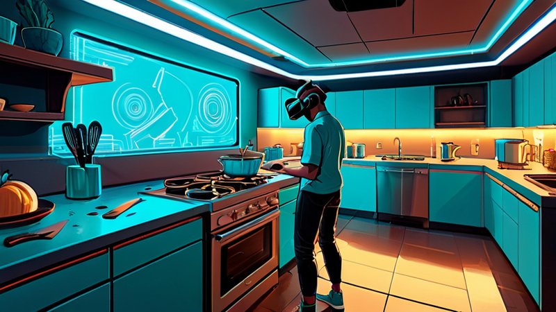 VR-Berufsausbildung in der Zelle — Kochen lernen für ein neues Leben