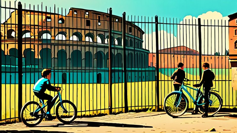 Dorfschule mit AR — berühmte Bauwerke erscheinen auf dem Schulhof